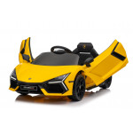 Elektrické autíčko - Lamborghini Revuelto - žlté